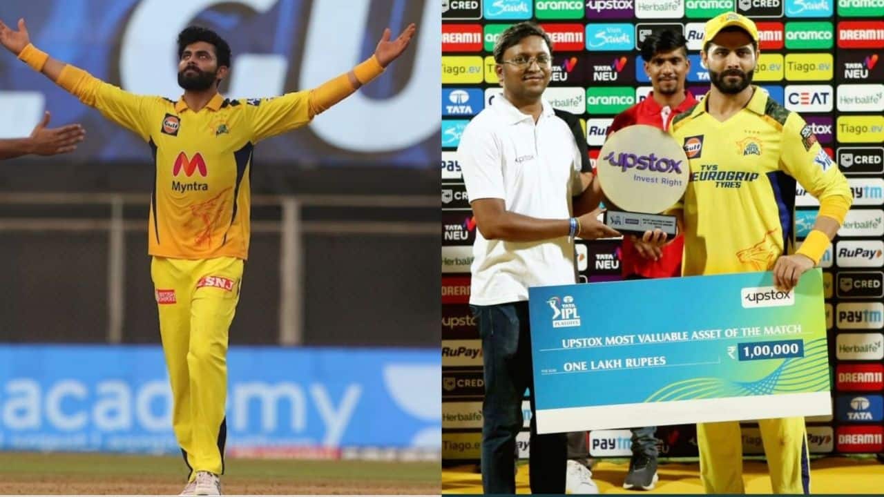 Upstox Knows But Some Fans Don't: Ravindra Jadeja Takes Dig At CSK Fans After Winning Most Valuable Asset Of Match Award